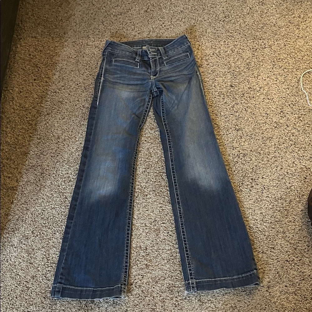 Ariat Women's Flare Jeans in Blue